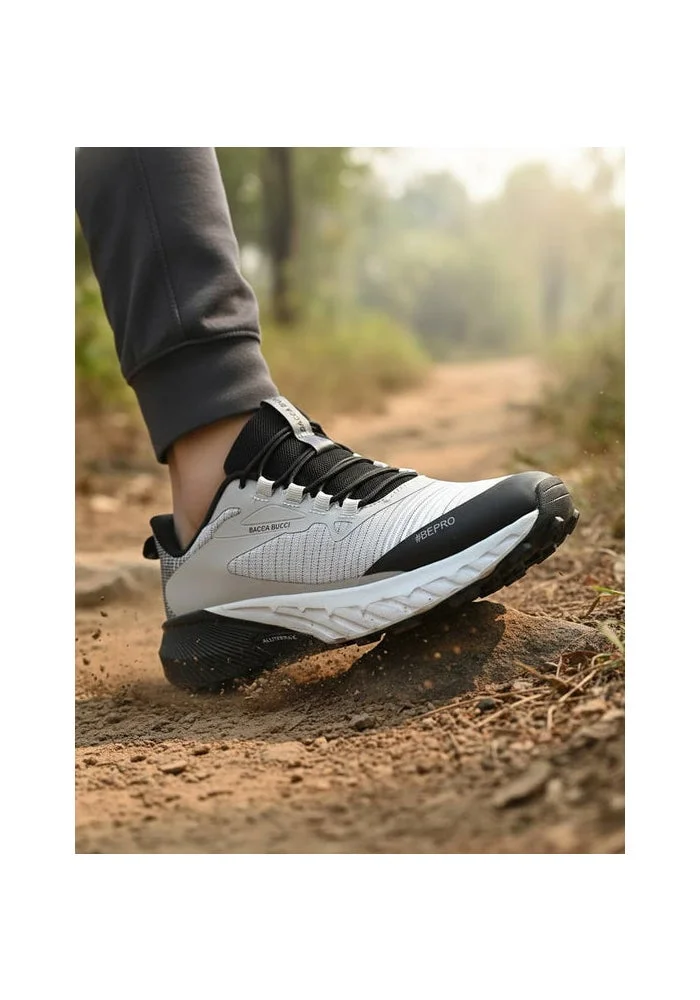 Bacca Bucci Arctic White TREKZON Sport Shoes for Men | Best Price UAE